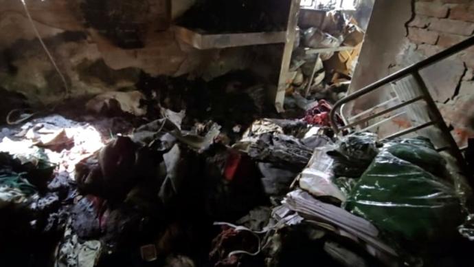 দুদক অভিযানের ২৪ দিনের মাথায় গলাচিপা স্বাস্থ্য কমপ্লেক্সে আগুন