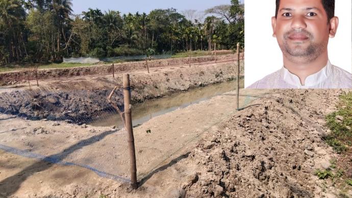 চরফ্যাসনে যুবদল নেতার জমি জবর দখলে মরিয়া আওয়ামী লীগ নেতা